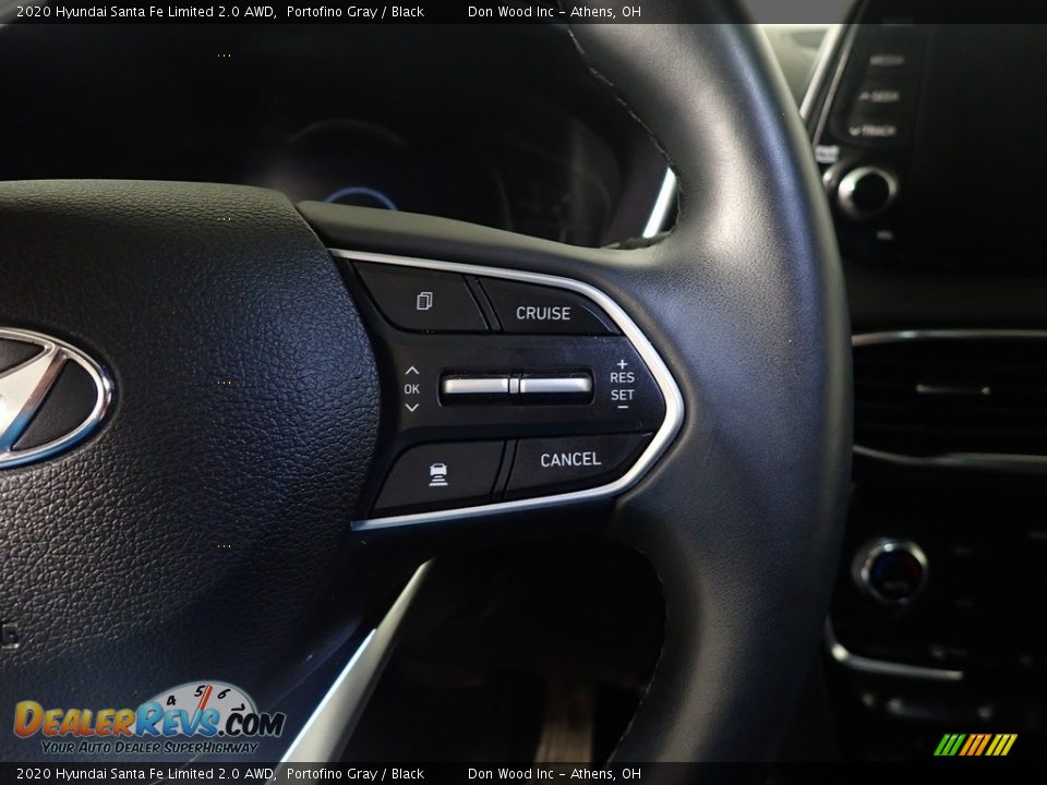 2020 Hyundai Santa Fe Limited 2.0 AWD Portofino Gray / Black Photo #32