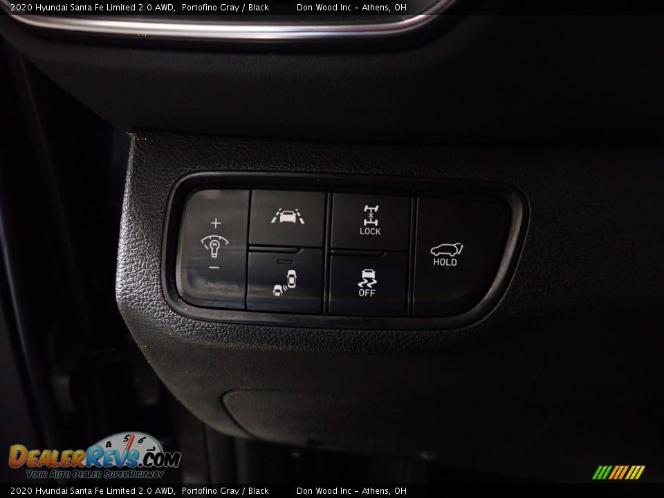 2020 Hyundai Santa Fe Limited 2.0 AWD Portofino Gray / Black Photo #33