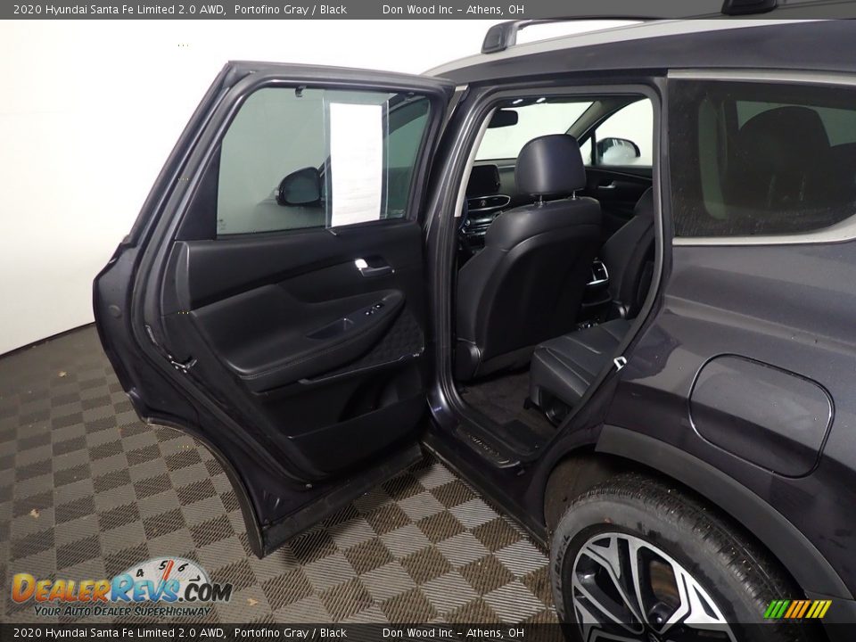 2020 Hyundai Santa Fe Limited 2.0 AWD Portofino Gray / Black Photo #36