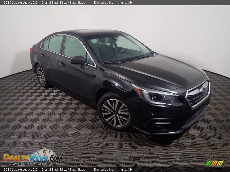 2019 Subaru Legacy 2.5i Crystal Black Silica / Slate Black Photo #3