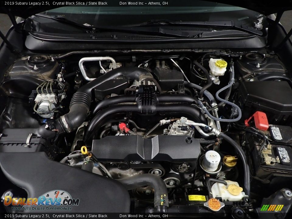 2019 Subaru Legacy 2.5i Crystal Black Silica / Slate Black Photo #7