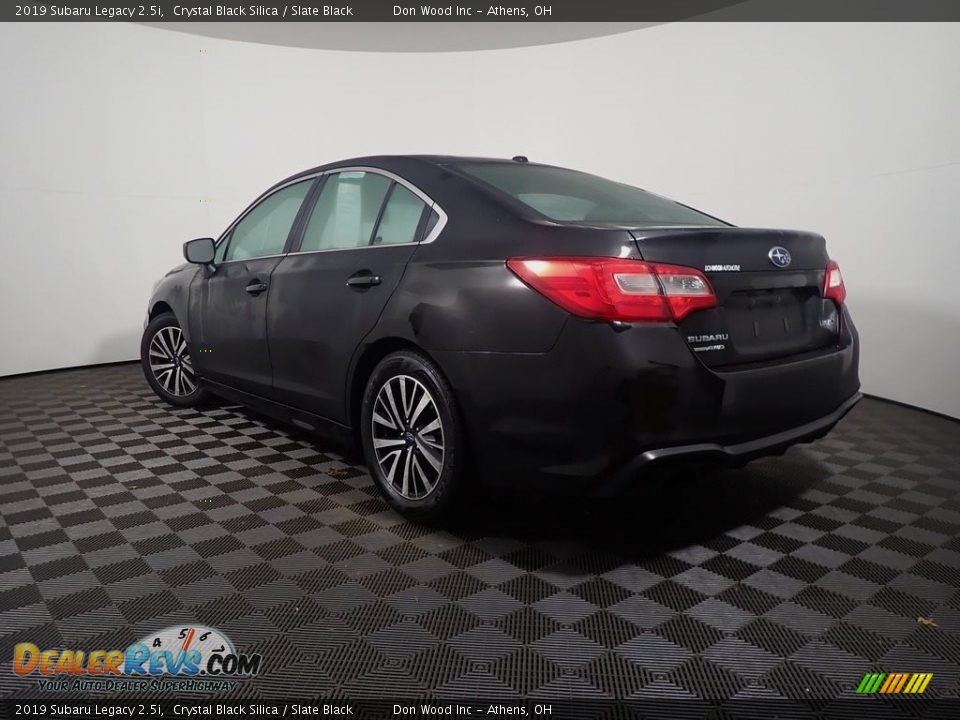 2019 Subaru Legacy 2.5i Crystal Black Silica / Slate Black Photo #11