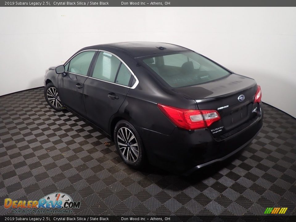 2019 Subaru Legacy 2.5i Crystal Black Silica / Slate Black Photo #12