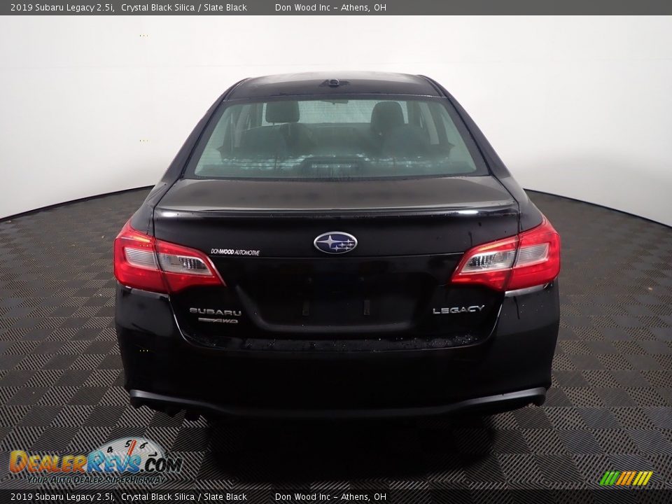 2019 Subaru Legacy 2.5i Crystal Black Silica / Slate Black Photo #13