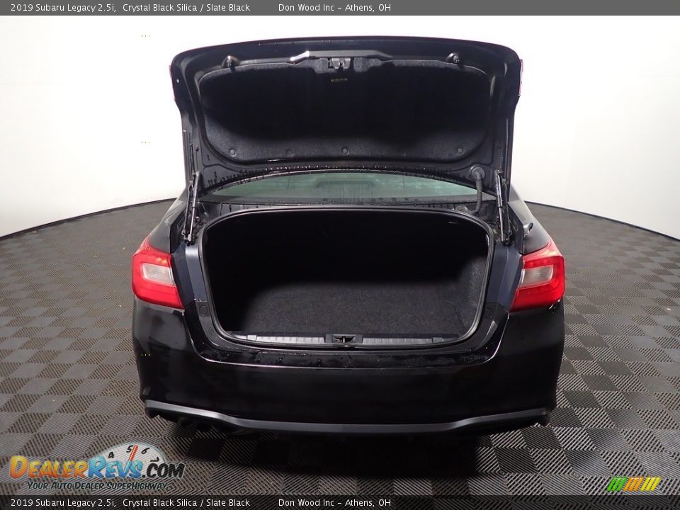 2019 Subaru Legacy 2.5i Crystal Black Silica / Slate Black Photo #14
