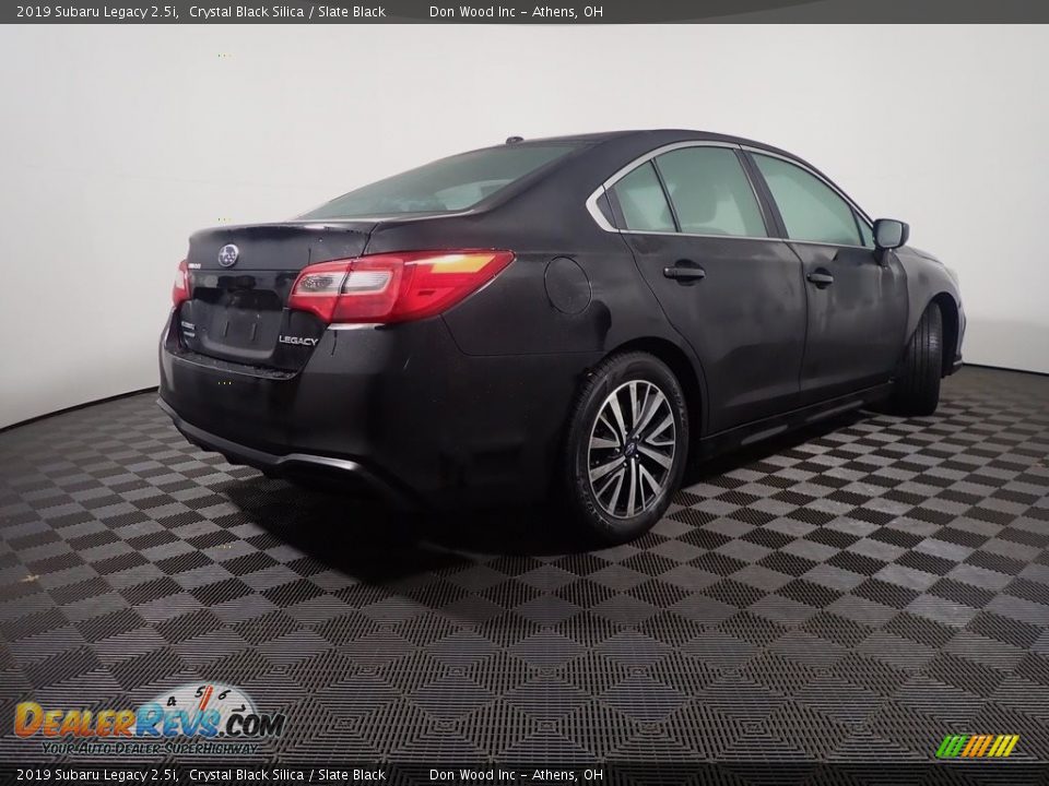 2019 Subaru Legacy 2.5i Crystal Black Silica / Slate Black Photo #16