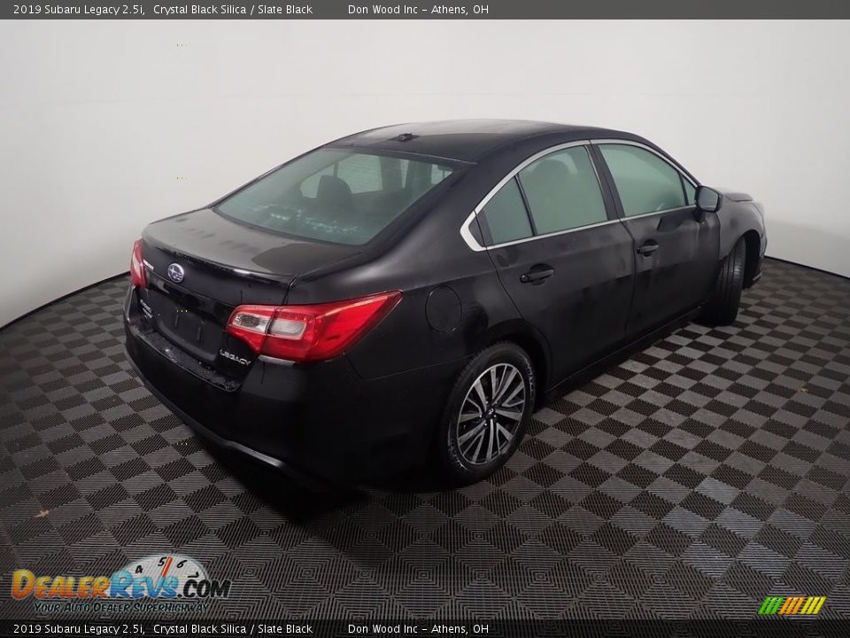 2019 Subaru Legacy 2.5i Crystal Black Silica / Slate Black Photo #17