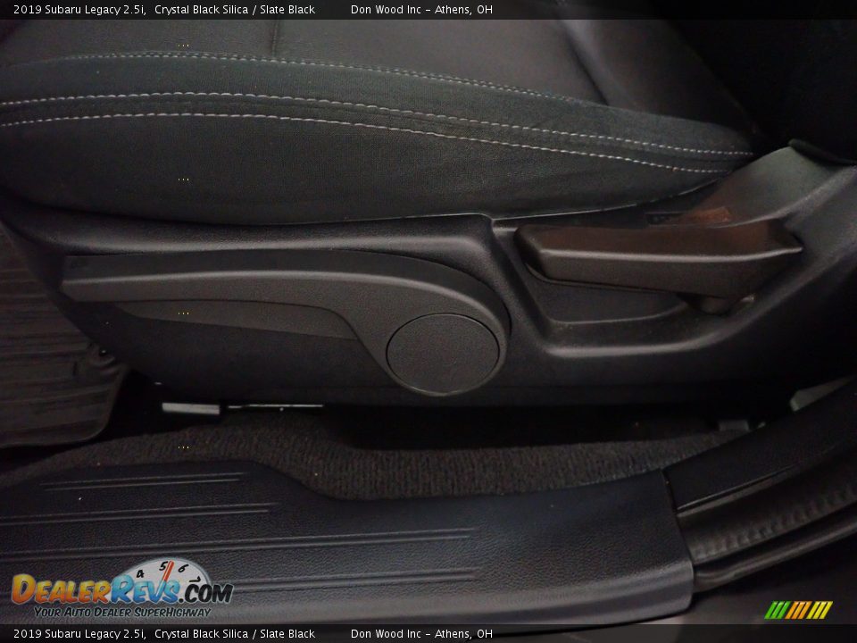 2019 Subaru Legacy 2.5i Crystal Black Silica / Slate Black Photo #23