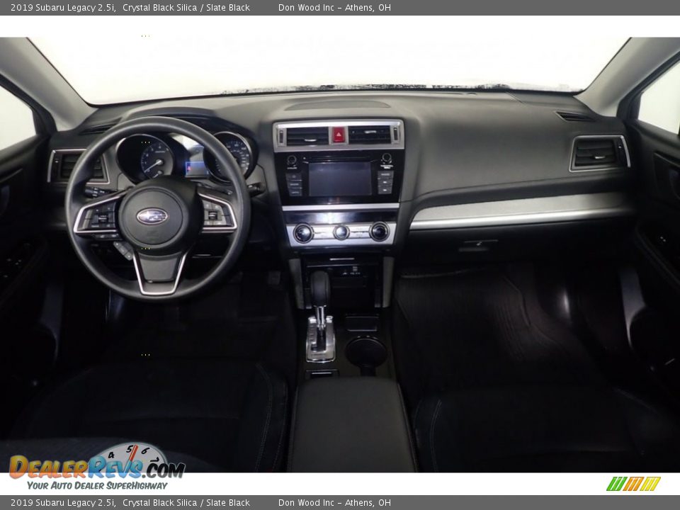 2019 Subaru Legacy 2.5i Crystal Black Silica / Slate Black Photo #24