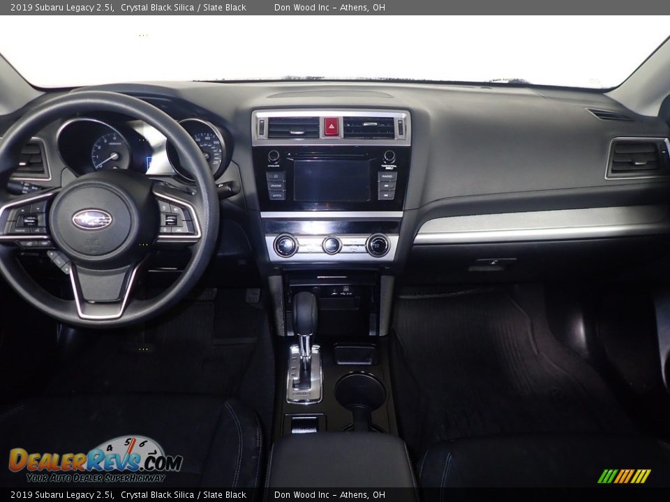 2019 Subaru Legacy 2.5i Crystal Black Silica / Slate Black Photo #25