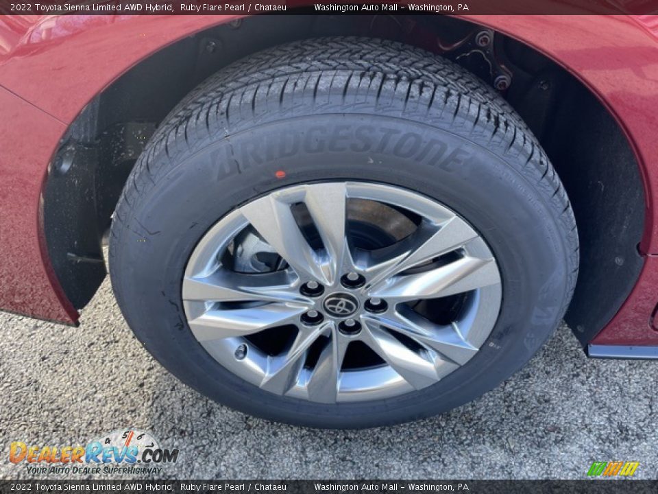 2022 Toyota Sienna Limited AWD Hybrid Wheel Photo #26