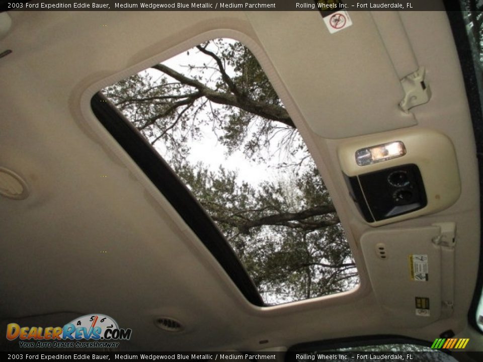 2003 Ford Expedition Eddie Bauer Medium Wedgewood Blue Metallic / Medium Parchment Photo #2
