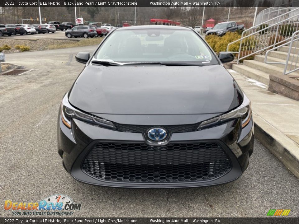 2022 Toyota Corolla LE Hybrid Black Sand Pearl / Light Gray/Moonstone Photo #6