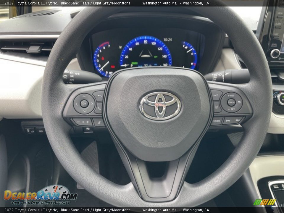 2022 Toyota Corolla LE Hybrid Steering Wheel Photo #11