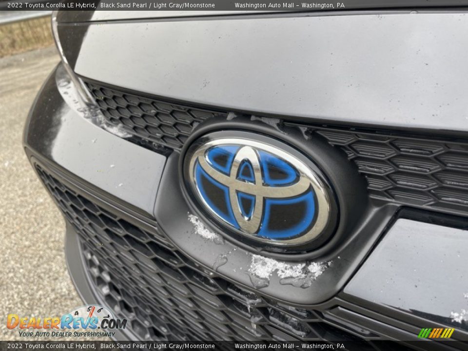 2022 Toyota Corolla LE Hybrid Black Sand Pearl / Light Gray/Moonstone Photo #24