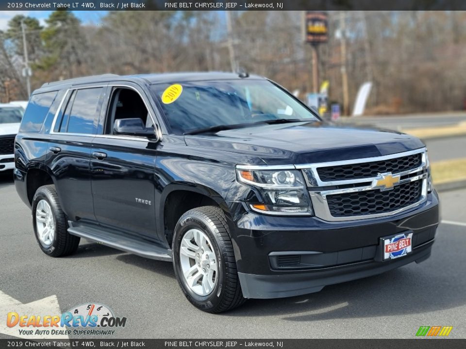 2019 Chevrolet Tahoe LT 4WD Black / Jet Black Photo #15