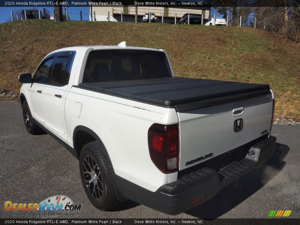 2020 Honda Ridgeline RTL-E AWD Platinum White Pearl / Black Photo #11