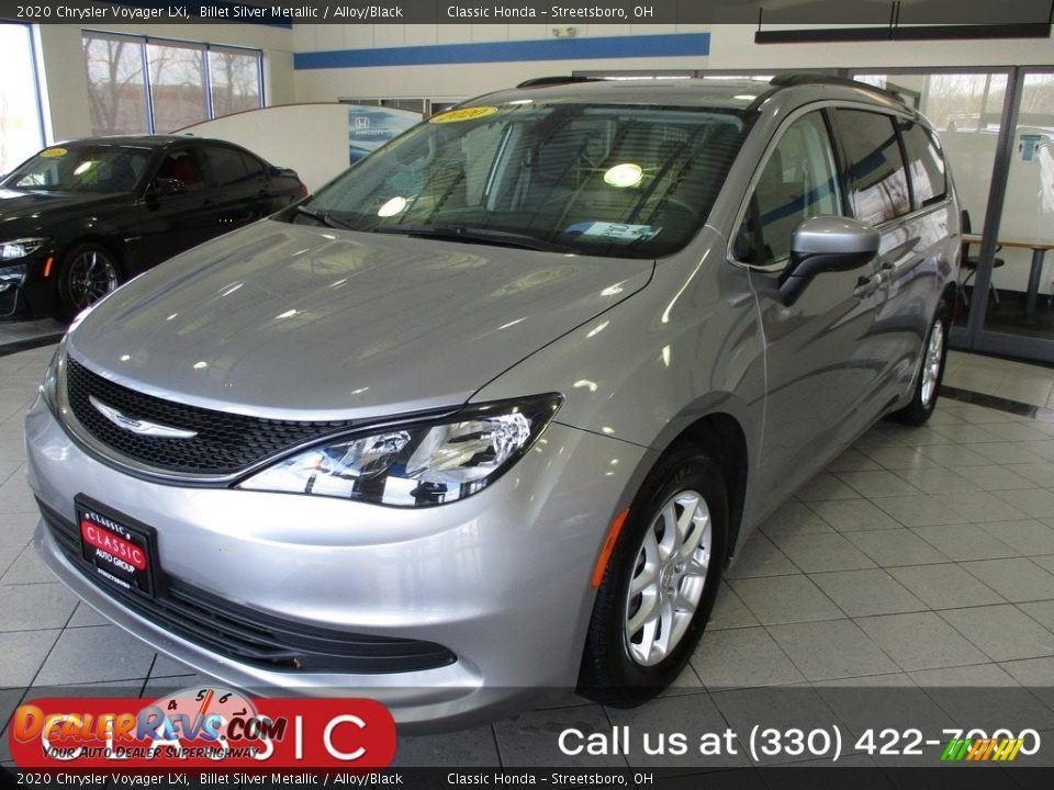 2020 Chrysler Voyager LXi Billet Silver Metallic / Alloy/Black Photo #1