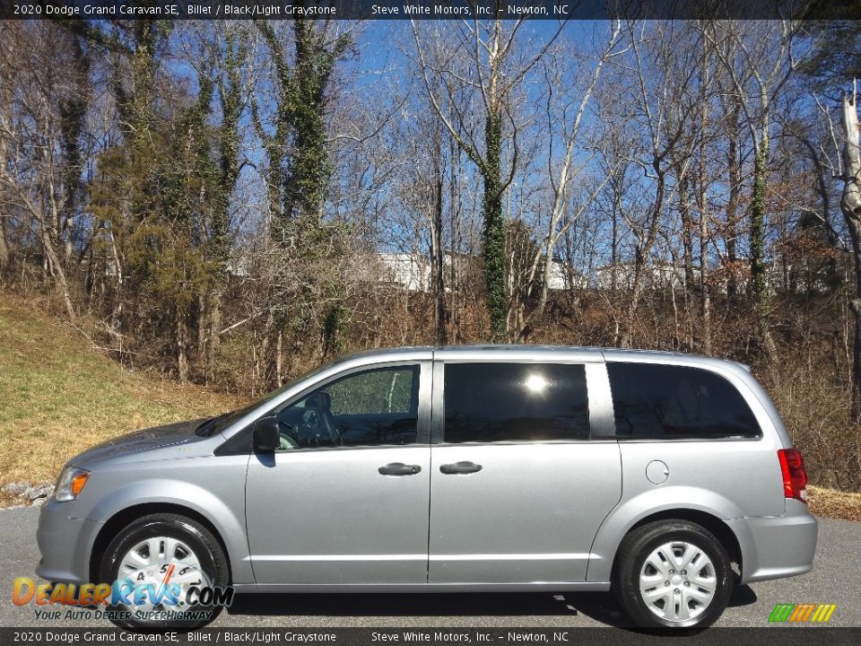 2020 Dodge Grand Caravan SE Billet / Black/Light Graystone Photo #1