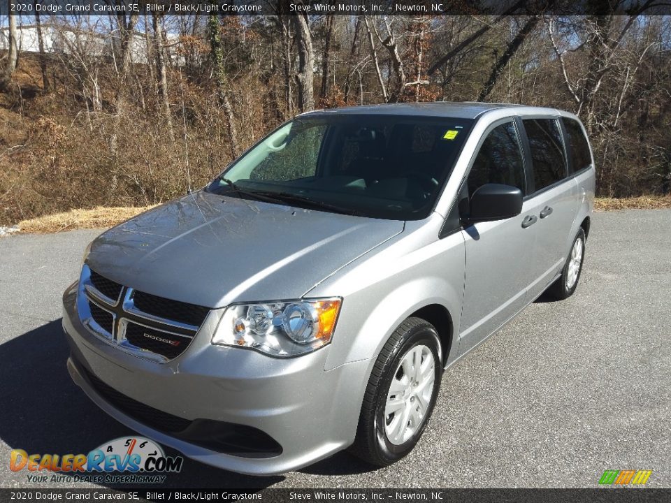 2020 Dodge Grand Caravan SE Billet / Black/Light Graystone Photo #2