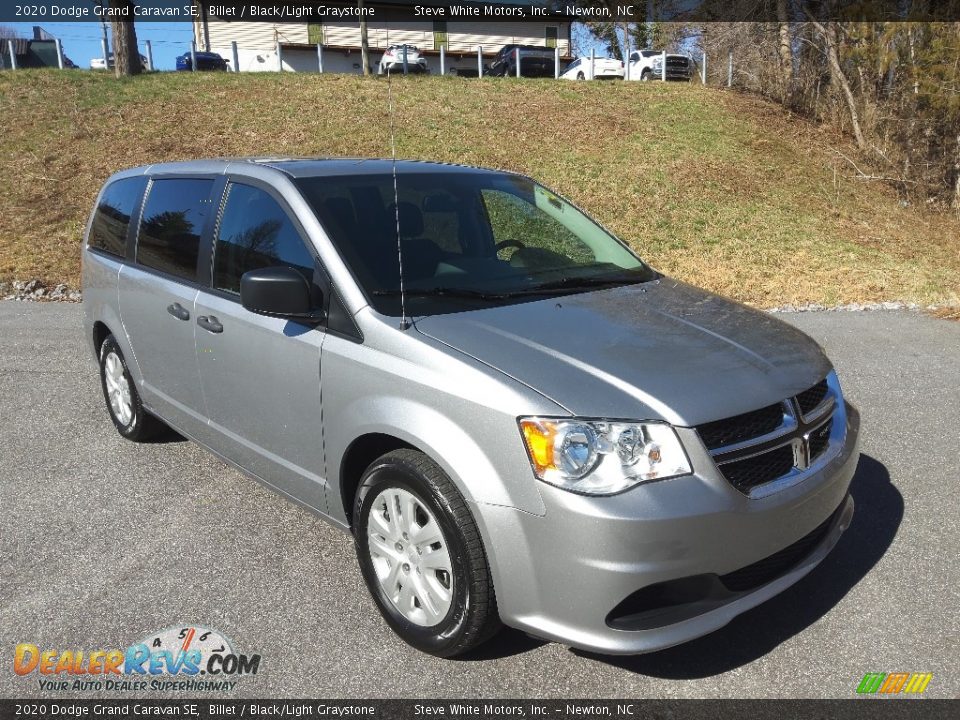 2020 Dodge Grand Caravan SE Billet / Black/Light Graystone Photo #4