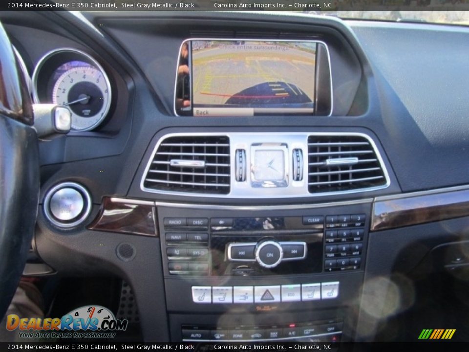 2014 Mercedes-Benz E 350 Cabriolet Steel Gray Metallic / Black Photo #18