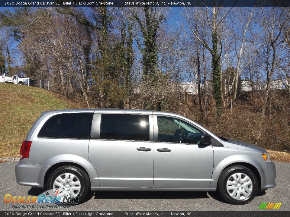 2020 Dodge Grand Caravan SE Billet / Black/Light Graystone Photo #5