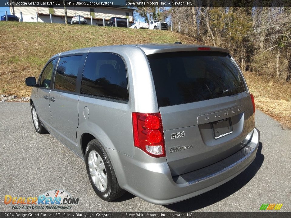 2020 Dodge Grand Caravan SE Billet / Black/Light Graystone Photo #7