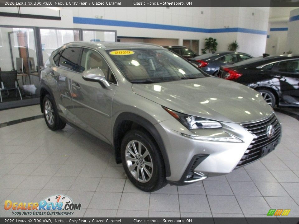 2020 Lexus NX 300 AWD Nebula Gray Pearl / Glazed Caramel Photo #3