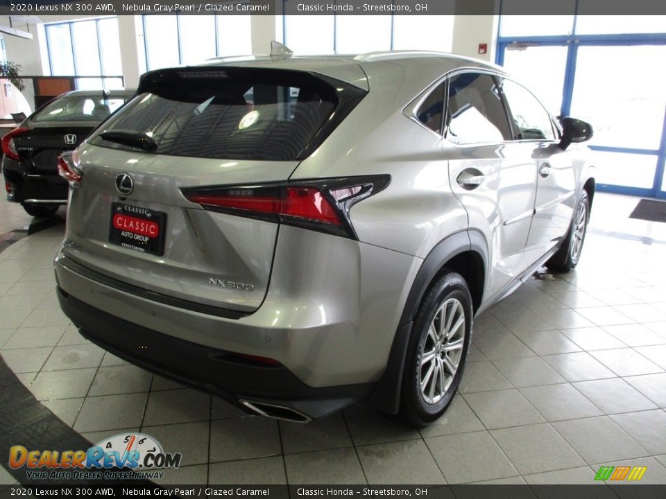 2020 Lexus NX 300 AWD Nebula Gray Pearl / Glazed Caramel Photo #7