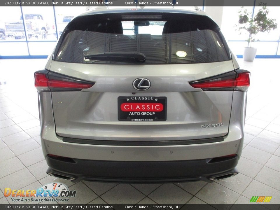 2020 Lexus NX 300 AWD Nebula Gray Pearl / Glazed Caramel Photo #8