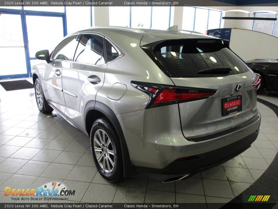 2020 Lexus NX 300 AWD Nebula Gray Pearl / Glazed Caramel Photo #9