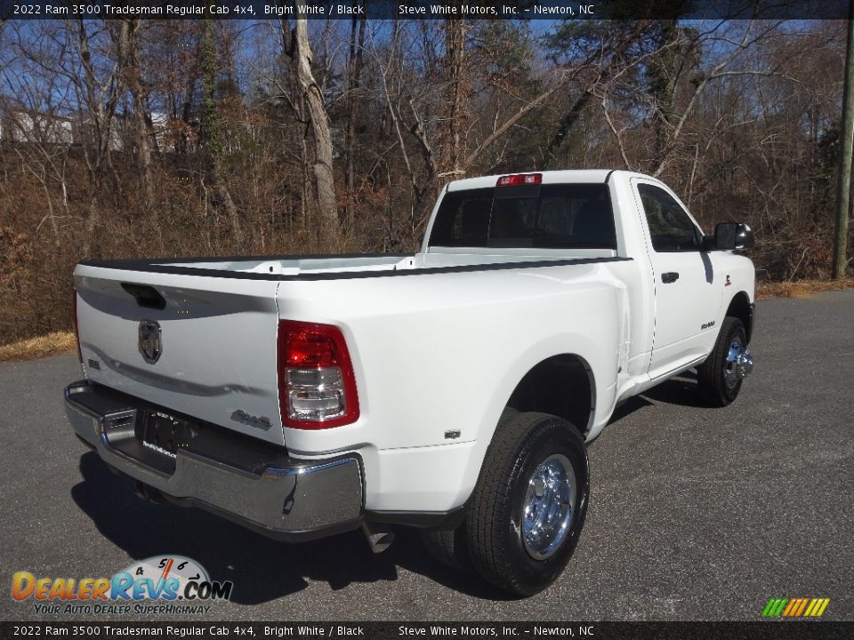 2022 Ram 3500 Tradesman Regular Cab 4x4 Bright White / Black Photo #6