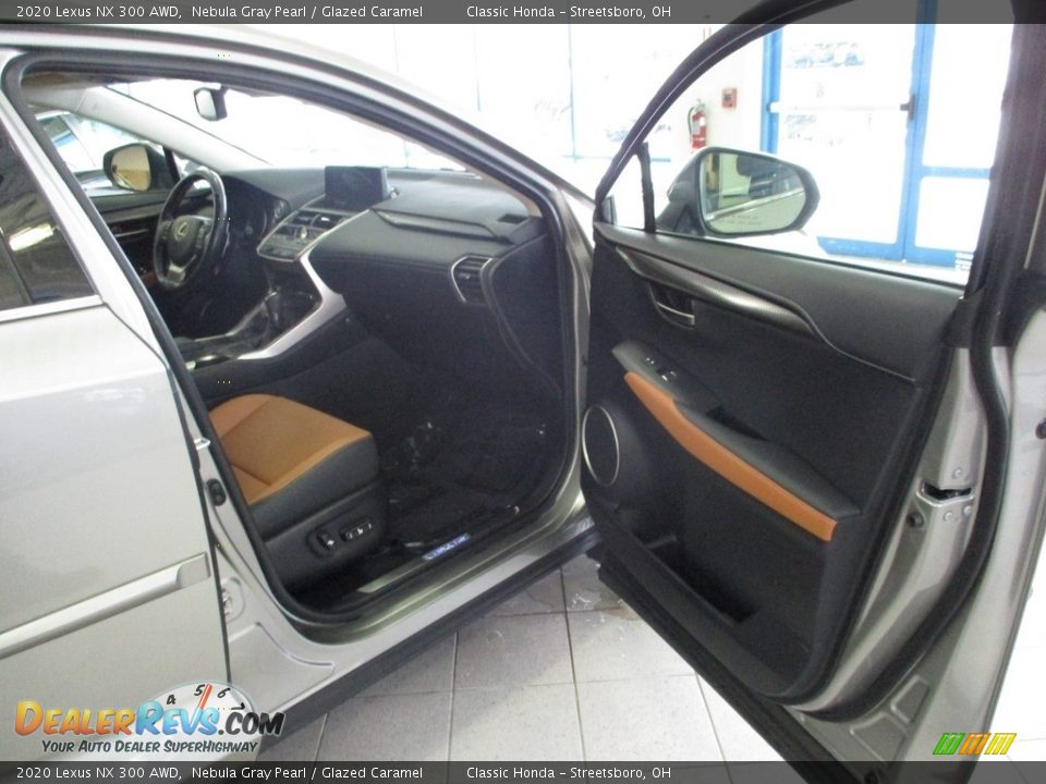 2020 Lexus NX 300 AWD Nebula Gray Pearl / Glazed Caramel Photo #18