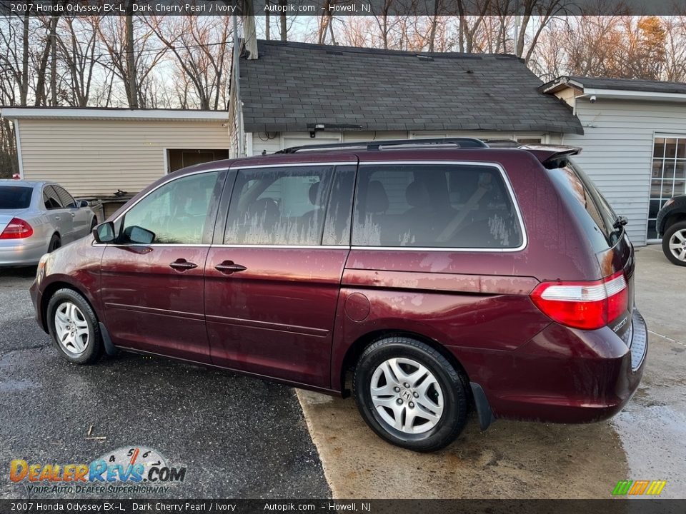 2007 Honda Odyssey EX-L Dark Cherry Pearl / Ivory Photo #7