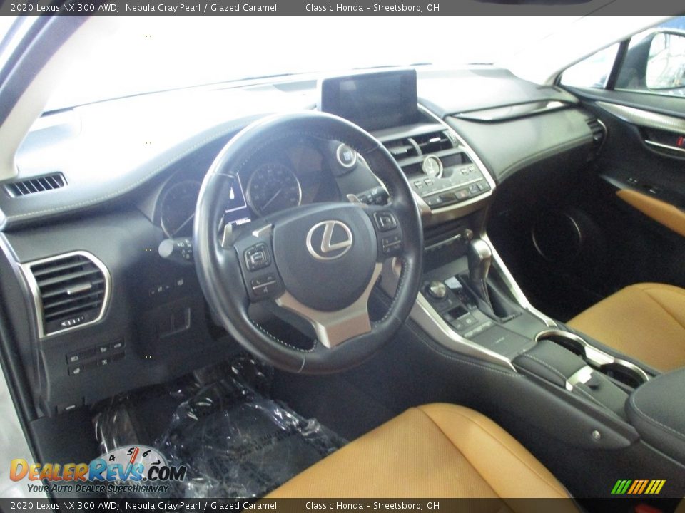2020 Lexus NX 300 AWD Nebula Gray Pearl / Glazed Caramel Photo #31