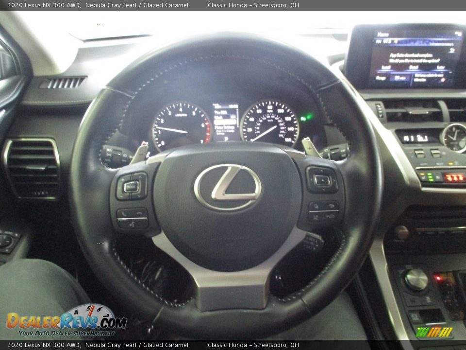 2020 Lexus NX 300 AWD Nebula Gray Pearl / Glazed Caramel Photo #35