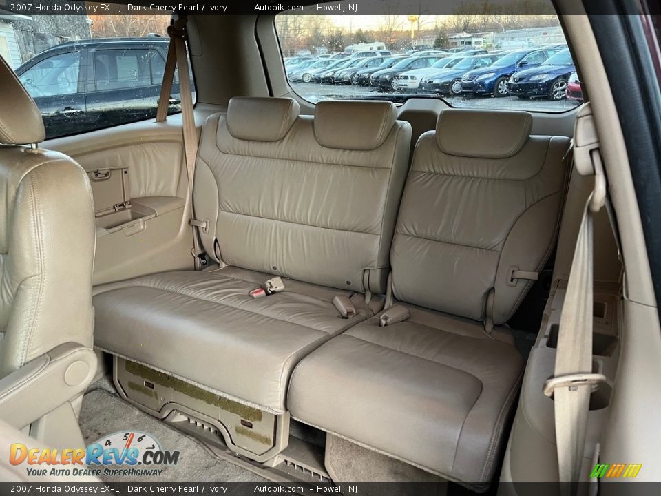 2007 Honda Odyssey EX-L Dark Cherry Pearl / Ivory Photo #16