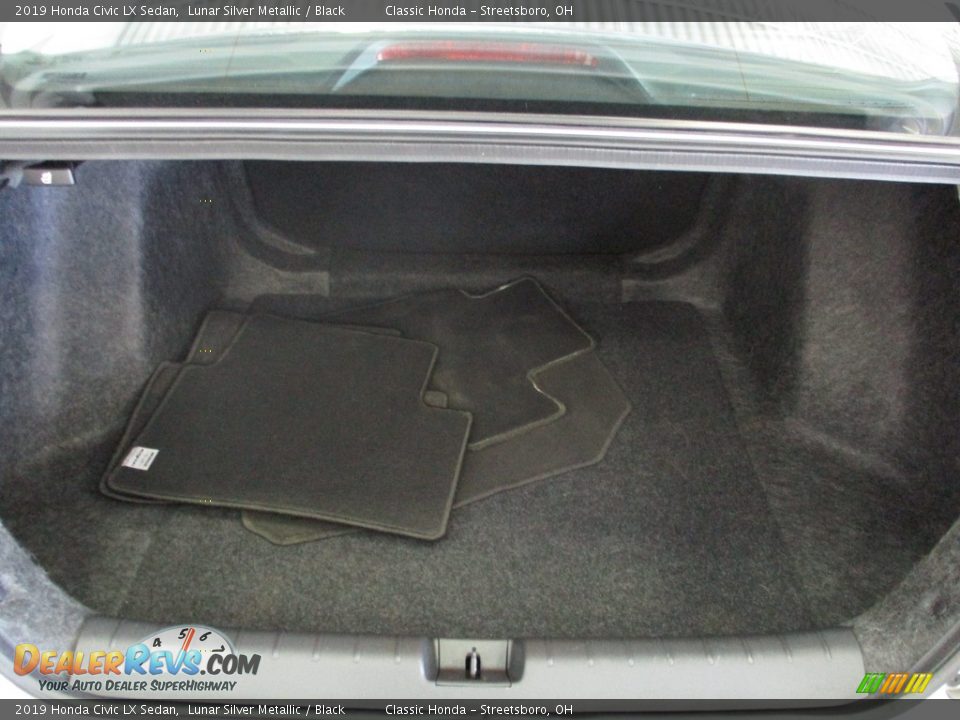 2019 Honda Civic LX Sedan Lunar Silver Metallic / Black Photo #20