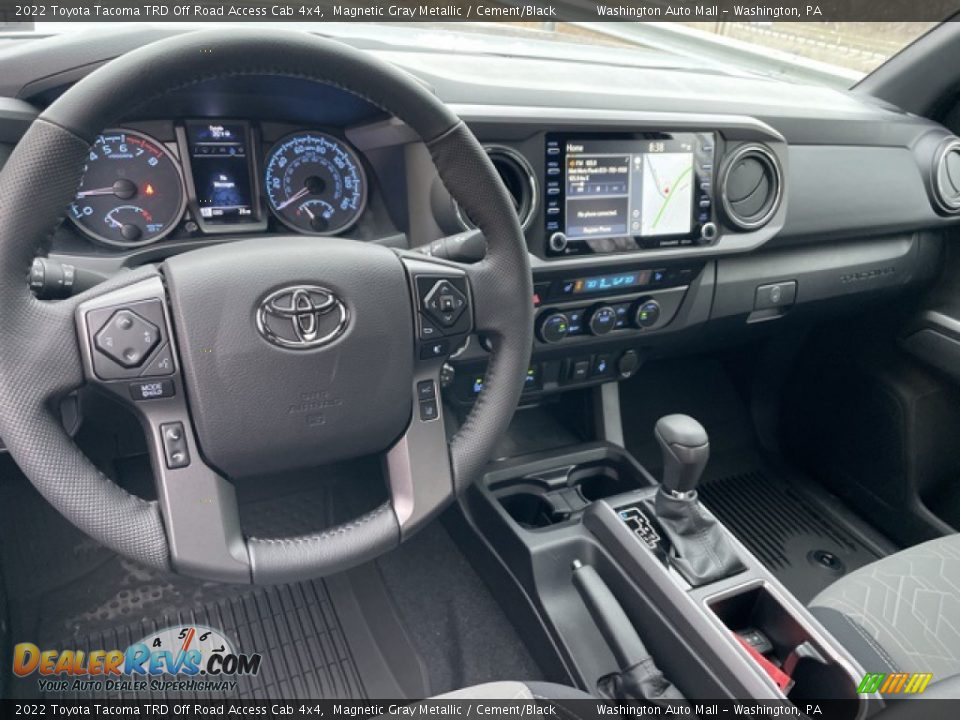 Dashboard of 2022 Toyota Tacoma TRD Off Road Access Cab 4x4 Photo #3