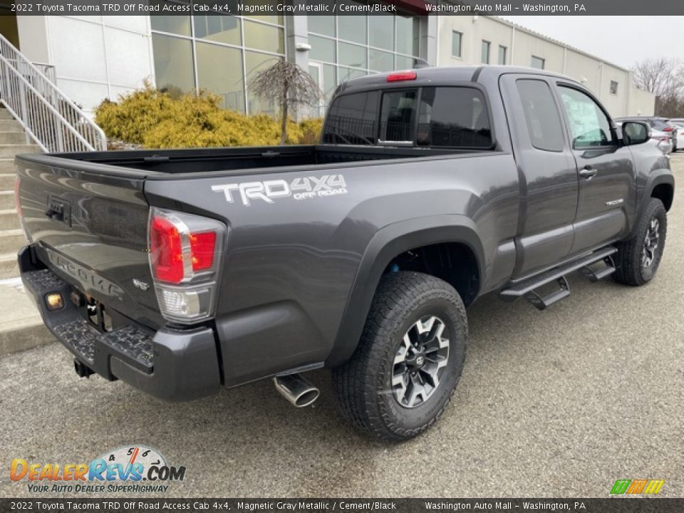 2022 Toyota Tacoma TRD Off Road Access Cab 4x4 Magnetic Gray Metallic / Cement/Black Photo #9
