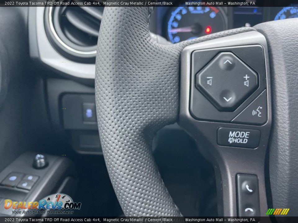 2022 Toyota Tacoma TRD Off Road Access Cab 4x4 Steering Wheel Photo #18