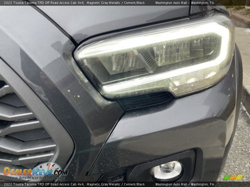 2022 Toyota Tacoma TRD Off Road Access Cab 4x4 Magnetic Gray Metallic / Cement/Black Photo #27