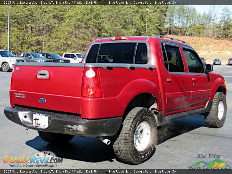 2005 Ford Explorer Sport Trac XLT Bright Red / Medium Dark Flint Photo #5