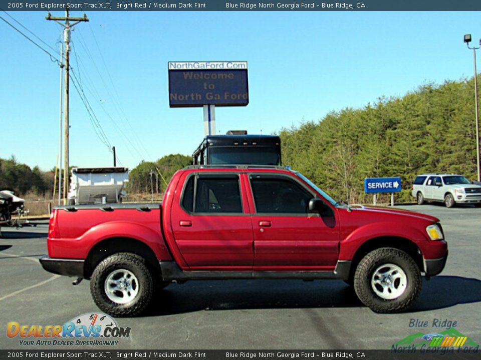 2005 Ford Explorer Sport Trac XLT Bright Red / Medium Dark Flint Photo #6