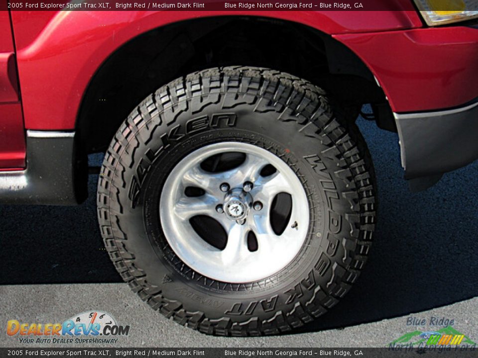 2005 Ford Explorer Sport Trac XLT Bright Red / Medium Dark Flint Photo #9