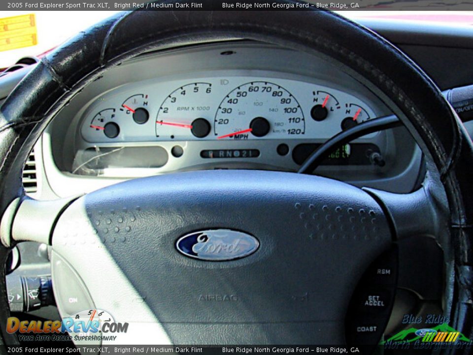 2005 Ford Explorer Sport Trac XLT Bright Red / Medium Dark Flint Photo #17