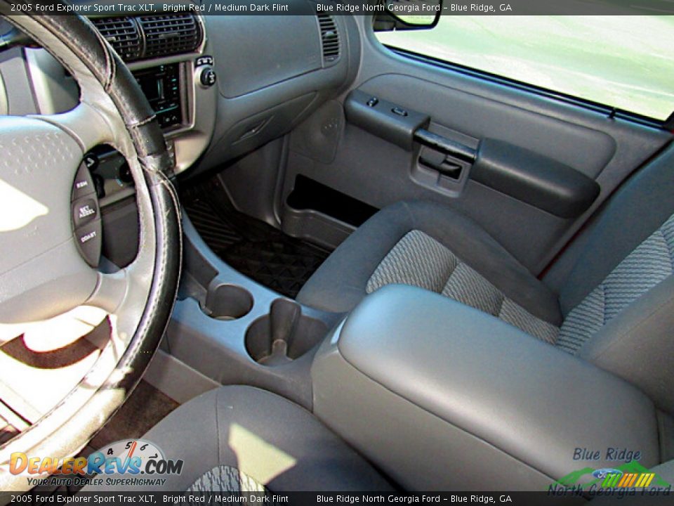 2005 Ford Explorer Sport Trac XLT Bright Red / Medium Dark Flint Photo #19