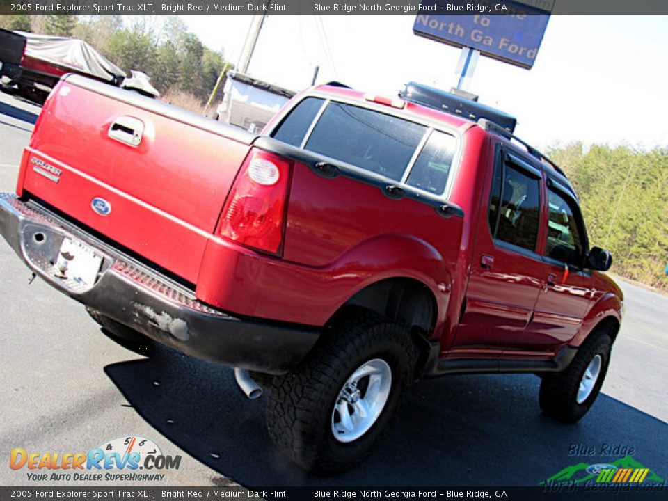 2005 Ford Explorer Sport Trac XLT Bright Red / Medium Dark Flint Photo #24