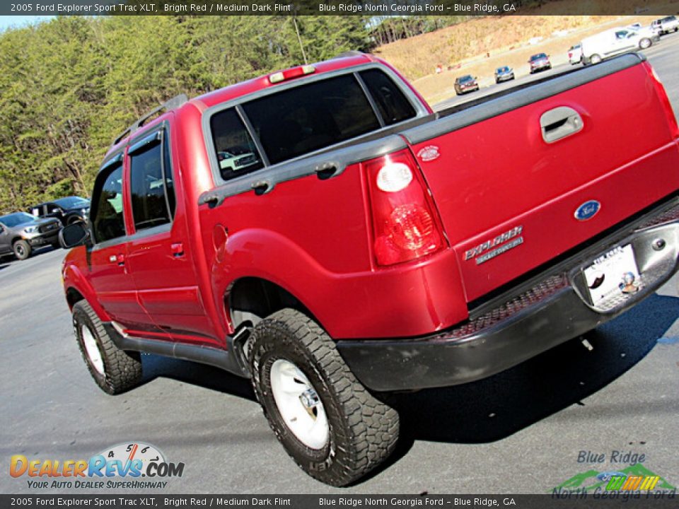 2005 Ford Explorer Sport Trac XLT Bright Red / Medium Dark Flint Photo #25